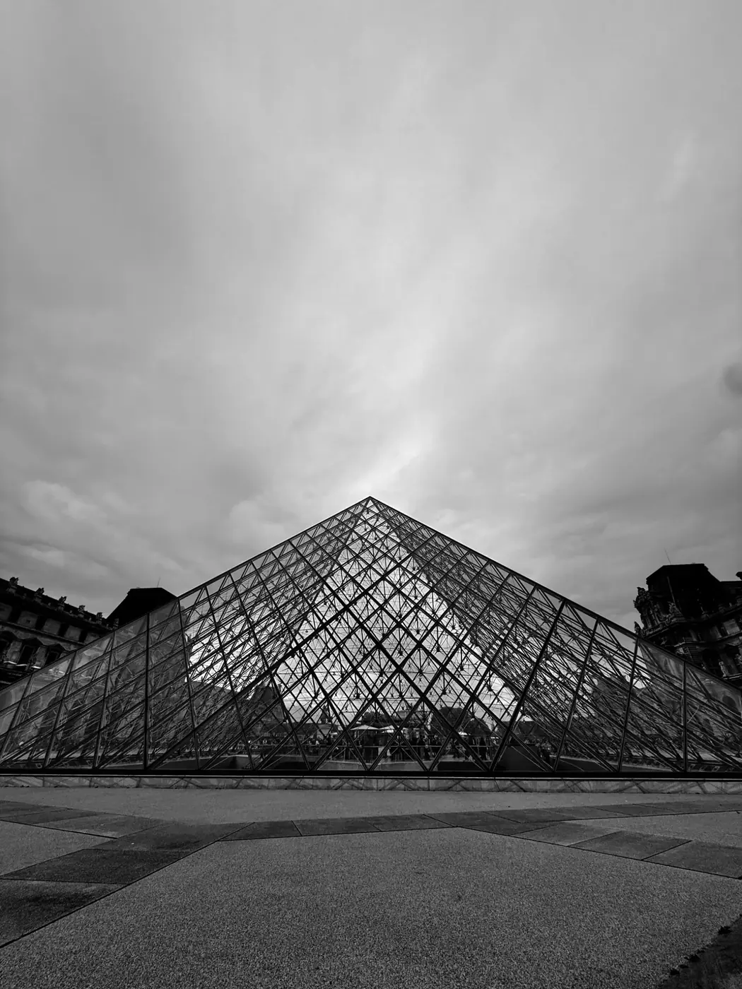 Paris in black and white